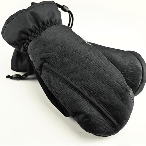 Seirus Magne Mitt™ Trail™ Skiing Snowboarding Polyester Mittens / Gloves Black - Picture 1 of 5